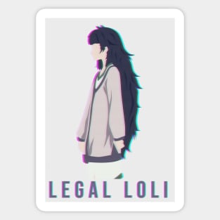 Maho Legal Loli Sticker